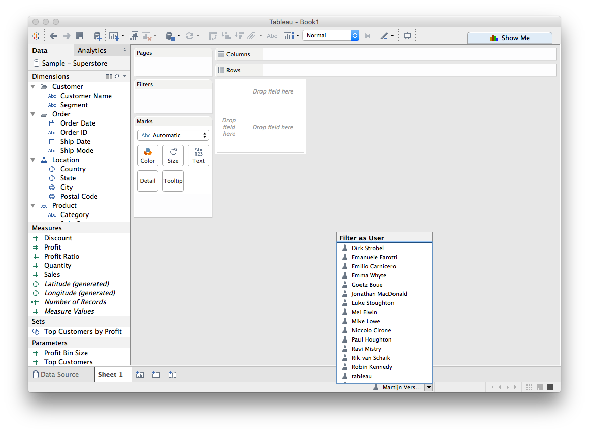 Row Level Security in Tableau The Information Lab Nederland