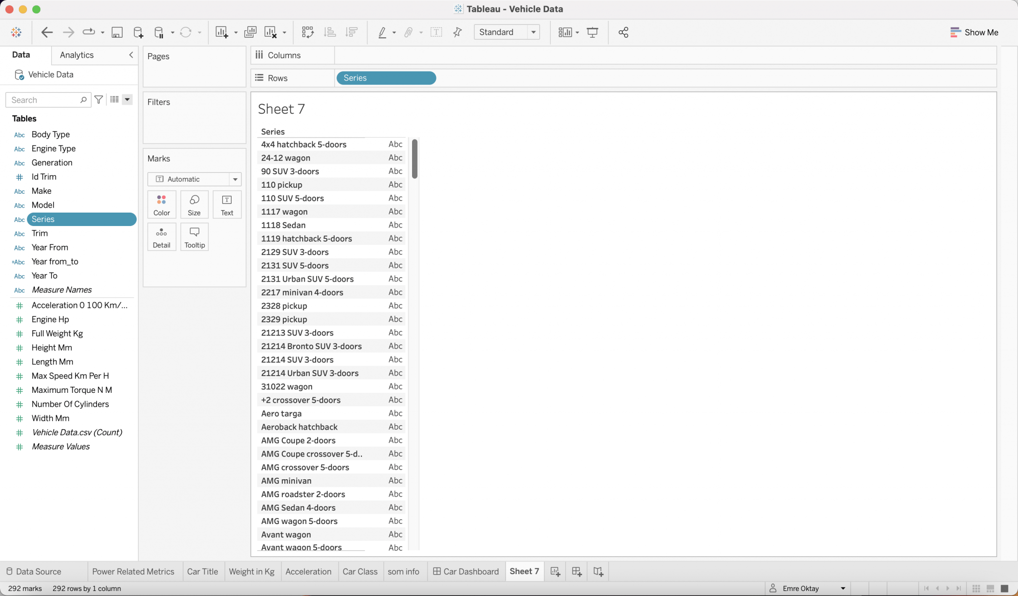 Efficient Grouping in Tableau