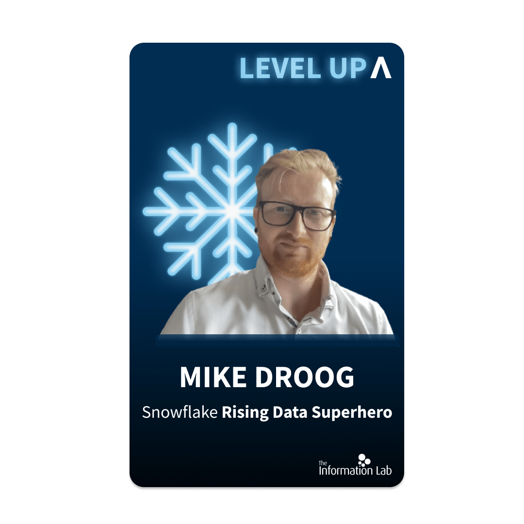 Rising Data Superhero Mike Droog